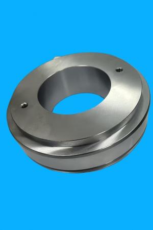 Precision grinding of chrome-plated parts